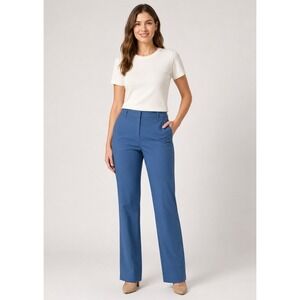 Lizzie Driver Los Angeles Golf Athletic Pants Womens 2 Blue Polyester